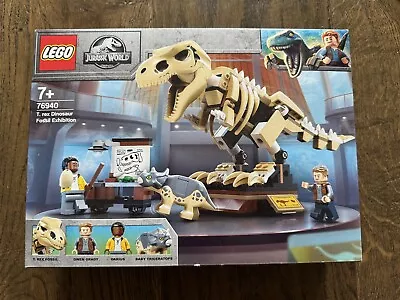 Buy LEGO Jurassic World: T. Rex Dinosaur Fossil Exhibition (76940) - Unopened *MINT* • 10£