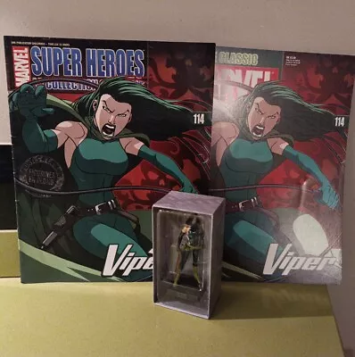 Buy Marvel Super Heroes Official Collection Viper (viper) 114 Eaglemoss Vo Or Vf • 12.16£