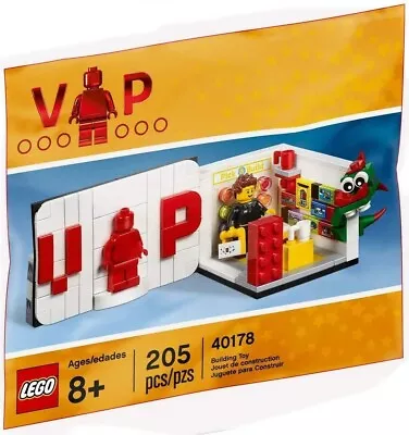 Buy Rare Promo LEGO 40178 Iconic VIP Set New Retired Hard To Find Polybag • 11.95£