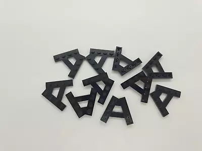 Buy LEGO 10 X Plate 15706 A-Shape 4x4 Black 75904 70751 70679 21318 • 1.86£