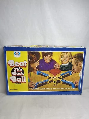 Buy Beat The Black Ball Game Vintage Ideal Board Game Working Retro Prop Family • 9.99£