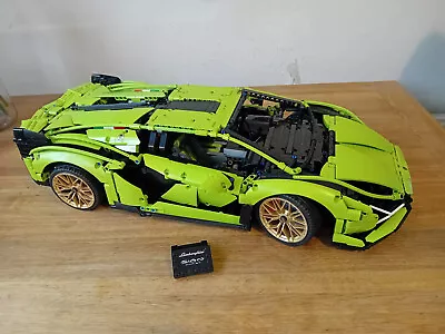 Buy LEGO TECHNIC Lamborghini Sián FKP 37 42115 Used 100% Complete! • 184.99£
