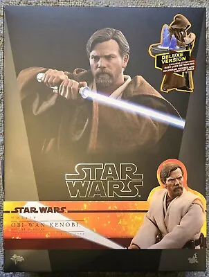 Buy Hot Toys Star Wars III Revenge Of The Sith Obi-wan Kenobi Deluxe 1:6 MMS478 • 399.99£