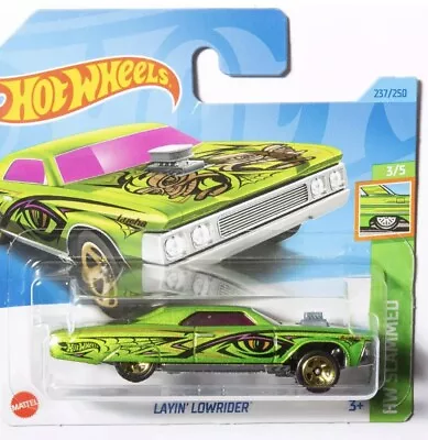 Buy Hot Wheels Layin Lowrider  HW Slammed  Short Card • 6.49£