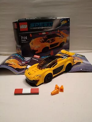 Buy LEGO SPEED CHAMPIONS: McLaren P1 (75909) Pre-Owned Good Condition Complete Boxed • 29.99£