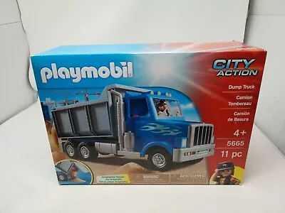 Buy PLAYMOBIL Dump Truck Playset Playset. 5665 • 34.99£