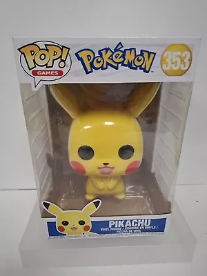 Buy New Oversized Large Pokemon Pikachu Funko Pop ! Vinyl Figure#353 • 19.99£