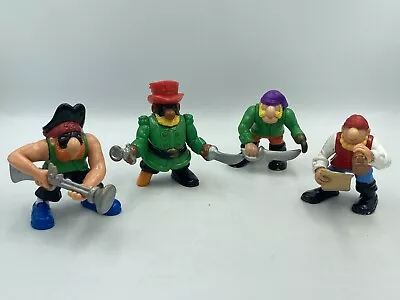 Buy 90's FISHER PRICE GREAT ADVENTURES Vintage Lot Of 4 Pirate Corsair Characters • 13.17£