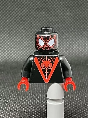 Buy Lego Marvel Super Heroes Mini Figure Spider Man Miles Morales Torso & Head SH800 • 2.99£