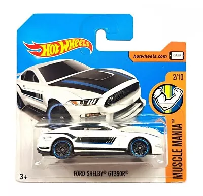 Buy Hot Wheels Muscle Mania 2/10 Ford Shelby Gt350r 213/365 Dty85 • 5.95£