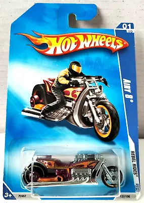 Buy Hot Wheels Airy 8 - 2009 Rebel Rides - 137/190 - Custom Bike • 8.99£