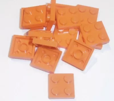 Buy LEGO 15x Plate 2x2 (3022) - Orange New • 1.15£