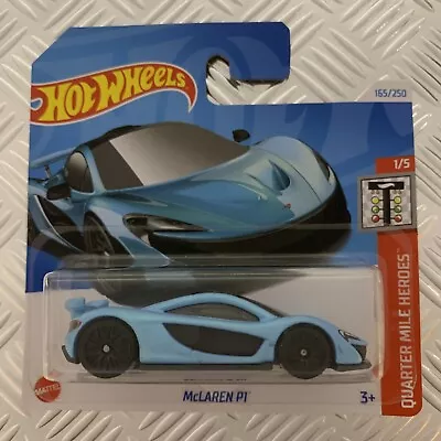 Buy Hot Wheels McLaren P1  (Blue) 1:64 Mattel Diecast • 4£