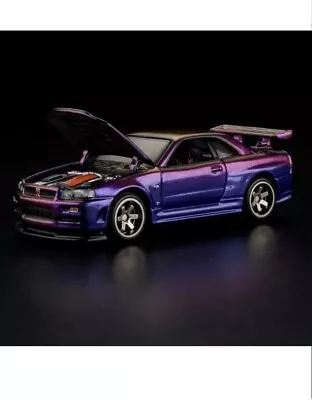 Buy Hot Wheels Collectors RLC Exclusive Nissan Skyline GT-R BNR34 In Hand • 125£