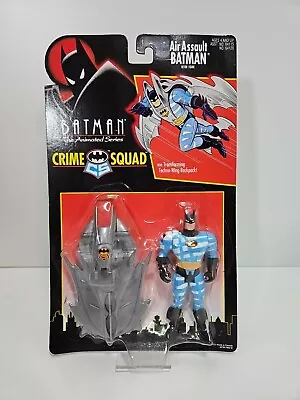 Buy The Animated Series Crime Squad Air Assau BATMAN Kenner 1995 Sealed Card Figure  • 49.99£