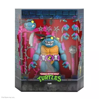Buy Super7 Teenage Mutant Ninja Turtles Ultimates Wave 6 - Slash 18cm Action Figure • 37.99£