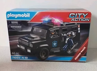 Buy Playmobil City Action Police Truck 71003 BNIB Police Tactical Vehicle Unit Car • 39.99£