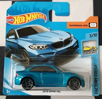 Buy Hot Wheels 2016 BMW M2 Factory Fresh Short Card 121/365 #3/10  • 12.95£