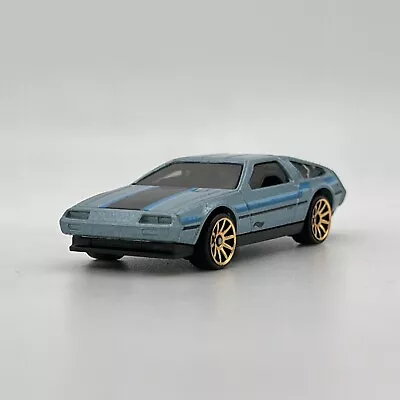 Buy Hot Wheels DMC DeLorean Metalflake Pale Blue 2023 1:64 Diecast Car • 3.99£
