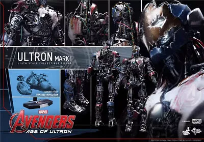 Buy New Hot Toys MMS292 Avengers Age Of Ultron Ultron 1/6 Figure • 225.59£