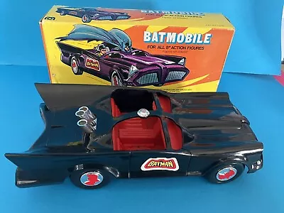 Buy NICE Rare Vintage 1974 Mego Corp “Batmobile” In Original Box For 8” Figures • 299£