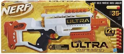 Buy Nerf Ultra Dorado Motorized Firing Blaster With 12 Ultra Darts Ages 8+ • 31.99£