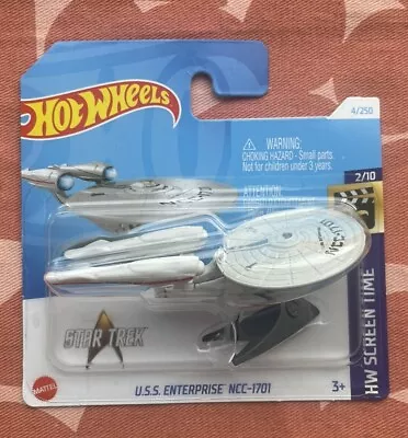 Buy Hot Wheels STAR TREK U.S.S. ENTERPRISE NCC-1701 • 3.99£