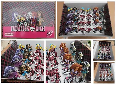 Buy Monster High 6+4+4+4+3+3+3+3 Comansi Figures Display Box With 24 Puppets Cm 10 • 20.69£