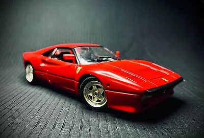 Buy Rare 1/18 Scale Ferrari 288 GTO In Red - Hot Wheels - Gold Exhaust Version • 74.99£