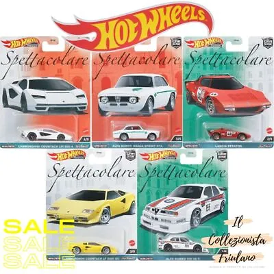 Buy Hot Wheels Mattel 2023 Spectacular Single Italian Car Collection • 13.27£