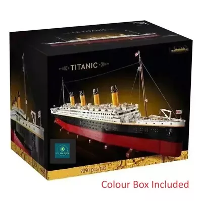 Buy *NEW* Build Blocks Icons TITANIC 9090 Pieces (10294) • 259£
