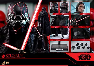 Buy New Hot Toys MMS560 Star Wars9: Rise Of Skywalker-Kylo Ren 1/6Collectible Figure • 259.19£