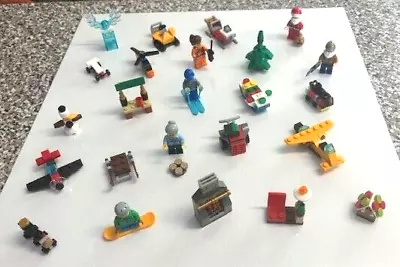 Buy LEGO CITY: Advent Calendar (60155) - No Box, All 24 Items. Excellent Condition • 13.99£