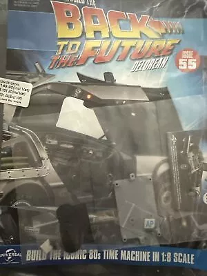 Buy Eaglemoss 1/8 Scale Build The Back To The Future Delorean  Issue 55 New • 14.98£