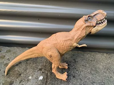 Buy Jurassic World Chomping T Rex Dinosaur Large Figure 2015 T-Rex Park Hasbro • 14.99£