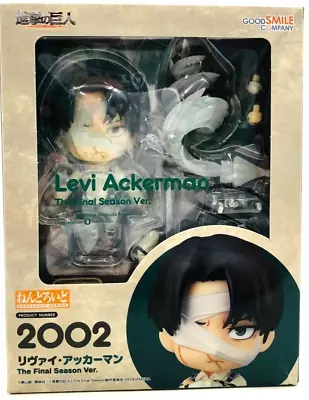 Buy Attack On Titan Nendoroid Action Figure Statue 2002 Levi Ackerman Toy Goods JP • 121.38£