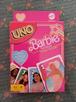 Buy UNO Barbie The Movie Card Game Mattel Games • 6£