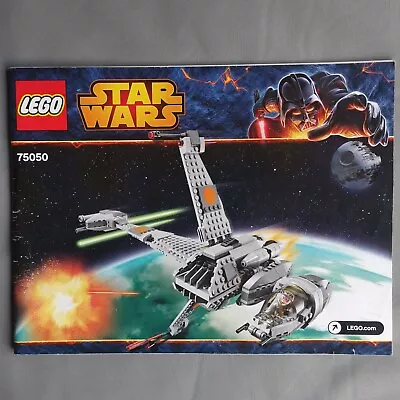 Buy ⭐ LEGO Star Wars Set #75050 B-Wing INSTRUCTIONS ONLY - No Bricks • 8.99£