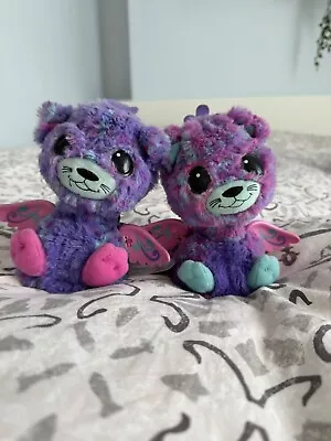 Buy Hatchimal Twins Pink Purple Pea Cats Interactive Pets • 9.99£