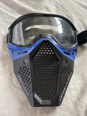 Buy Bins Nerf Blue Rival Face Mask Protective Eyewear • 7.99£