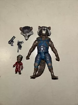 Buy Marvel Legends Rocket Raccoon Guardians Of The Galaxy Mantis Wave Figure Hasbro • 24.99£