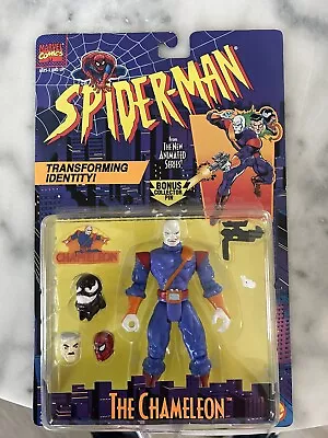 Buy Spider-man Animated Series The Chameleon Toybiz Unopened • 60£