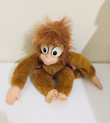 Buy Disney Aladdin Abu Plush 9  Monkey Mattel Arcotoys 1993 Retro • 17.99£