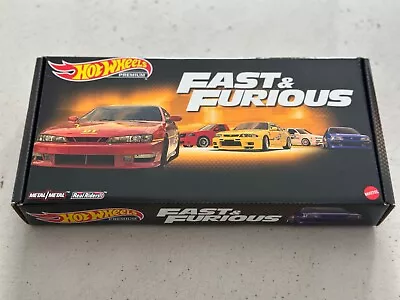 Buy 2023 Hot Wheels Premium Fast And Furious BOX SET SEALED 5 Pack Real Riders Jetta • 74.99£