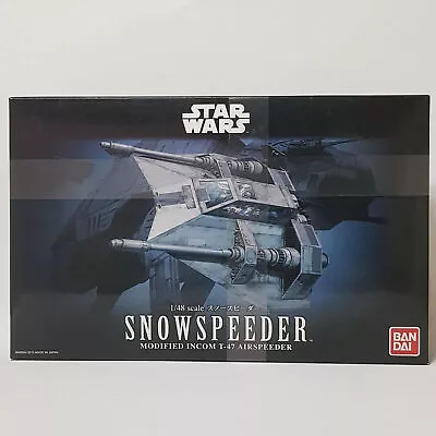 Buy Bandai Star Wars Snow Speeder 1/48 Model Kit Modified T-47 Snowspeeder • 55.99£