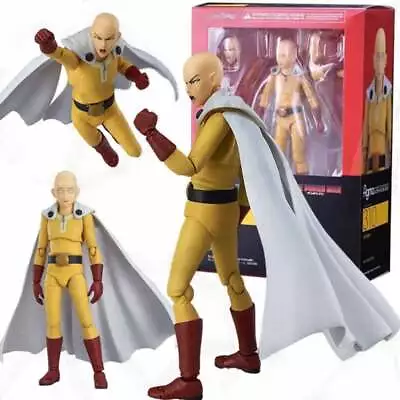 Buy NEW One Punch Man Anime Saitama Action Figure Figma 310 Model Toy In Sealed Gift • 18.98£