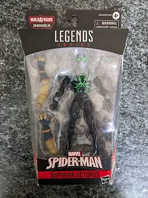 Buy Hasbro Marvel Legends Superior Octopus Spiderman Demo Goblin BAF • 50£