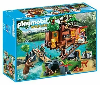 Buy PLAYMOBIL 5557 Adventure Tree House Playset BNWT In Box Sealed • 70£