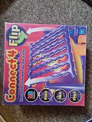 Buy Connect 4  Flip Board Game MB Hasbro Games 2000 - 100%Complete - 4 In A Row Game • 4.75£