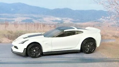 Buy (CHEVROLET) CORVETTE C7 Z06 1:64 (White) Hot Wheels Diecast Car • 6.79£